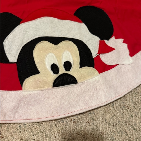 Handmadee Mickey Santa skirt - Picture 2 of 4